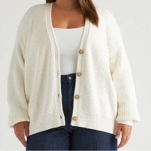 Quince boyfriend V-Neck Cardigan